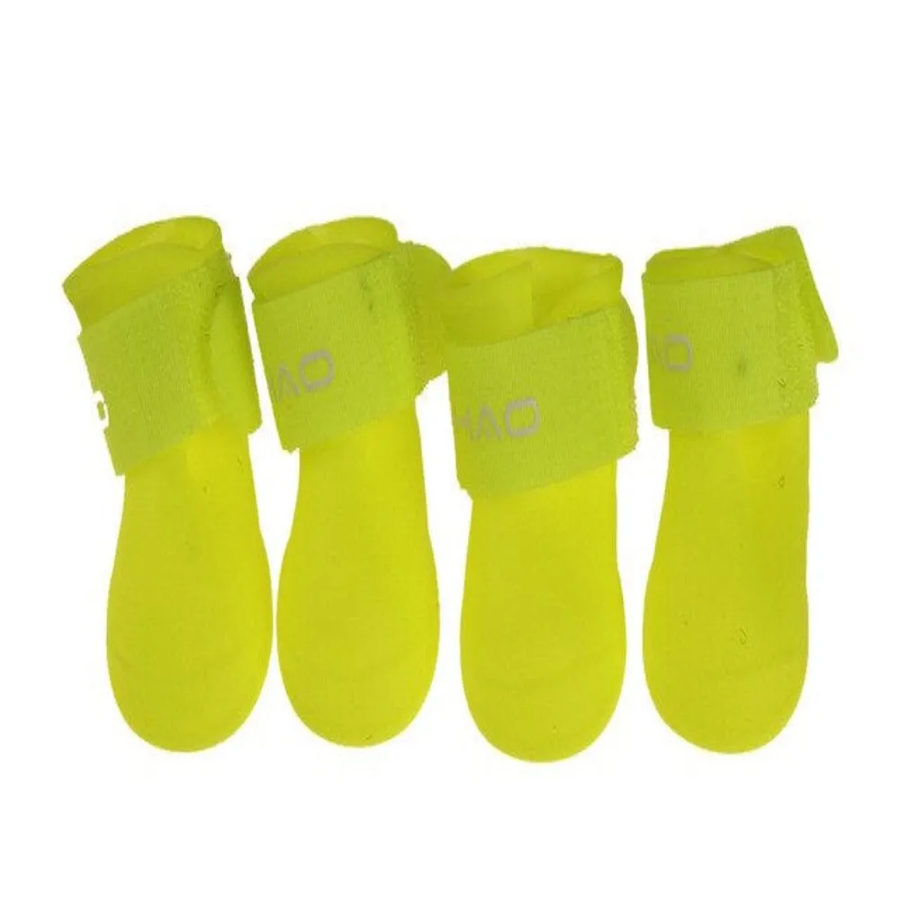 4 Piece Pet Dog Rain Shoes