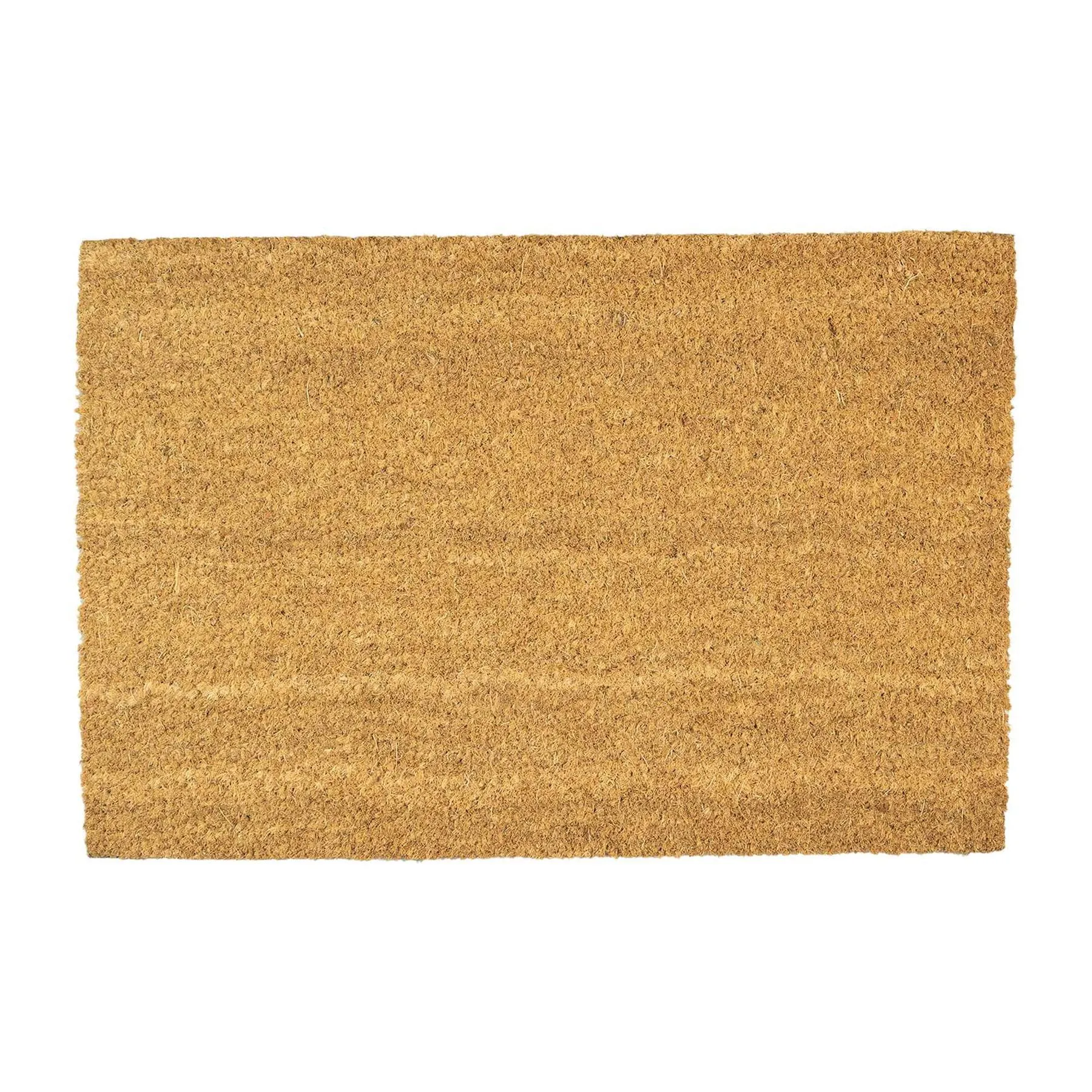 60cm x 40cm Brown Coir Door Mat - By Nicola Spring