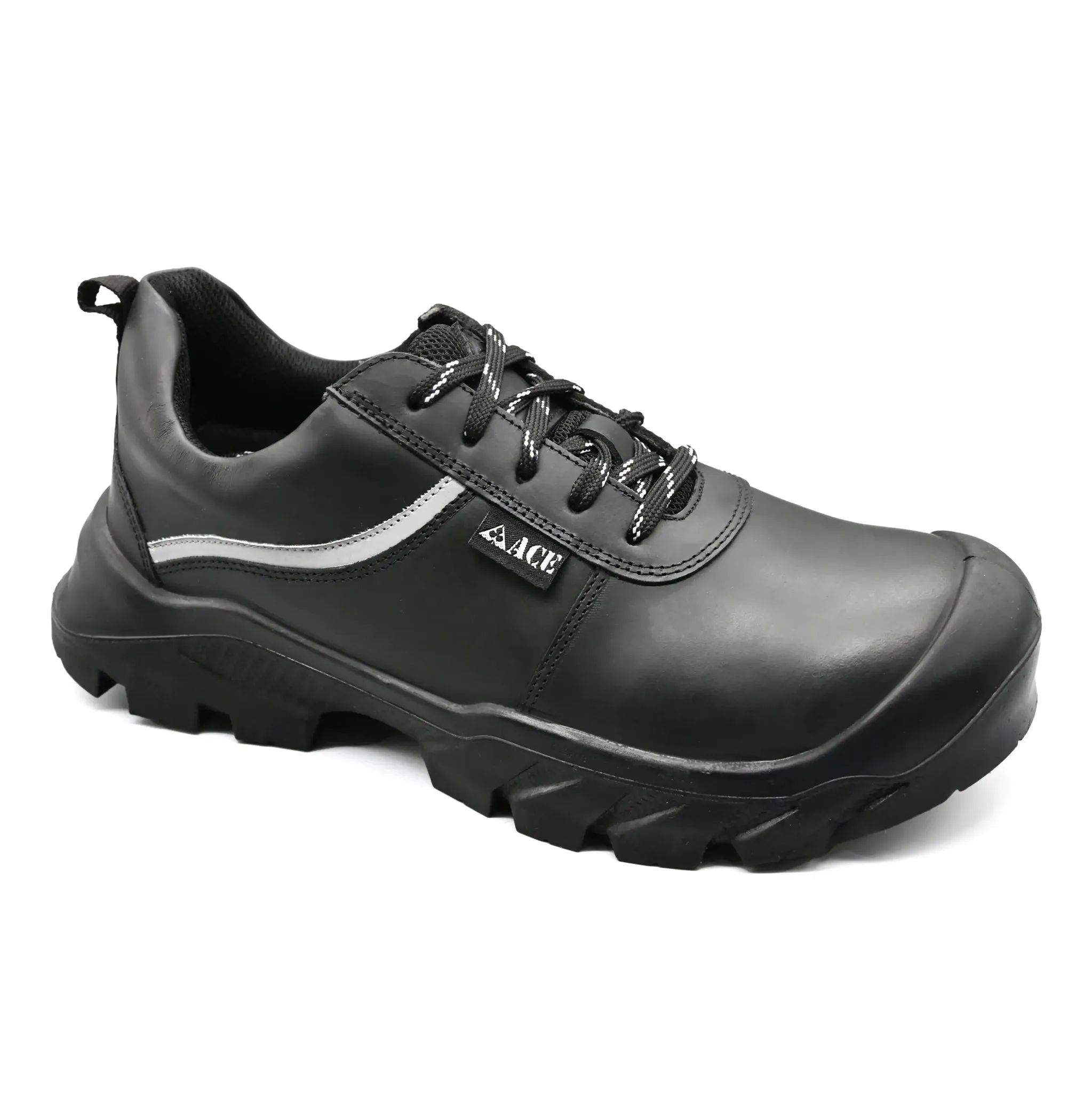 Ace Alpha Safety Shoes - Black