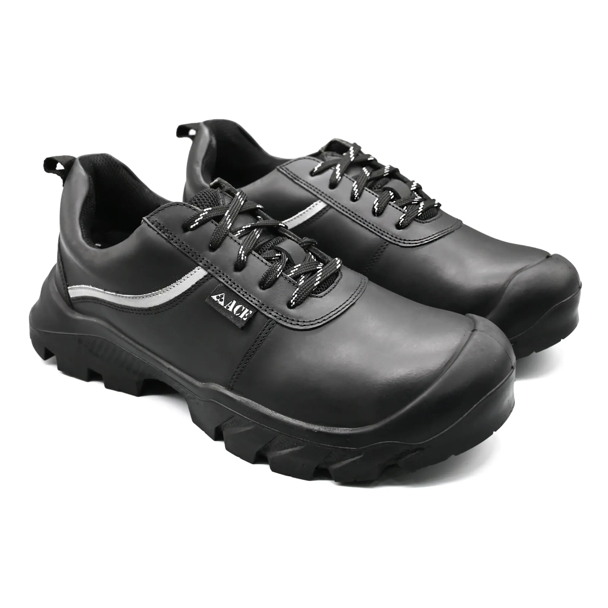 Ace Alpha Safety Shoes - Black