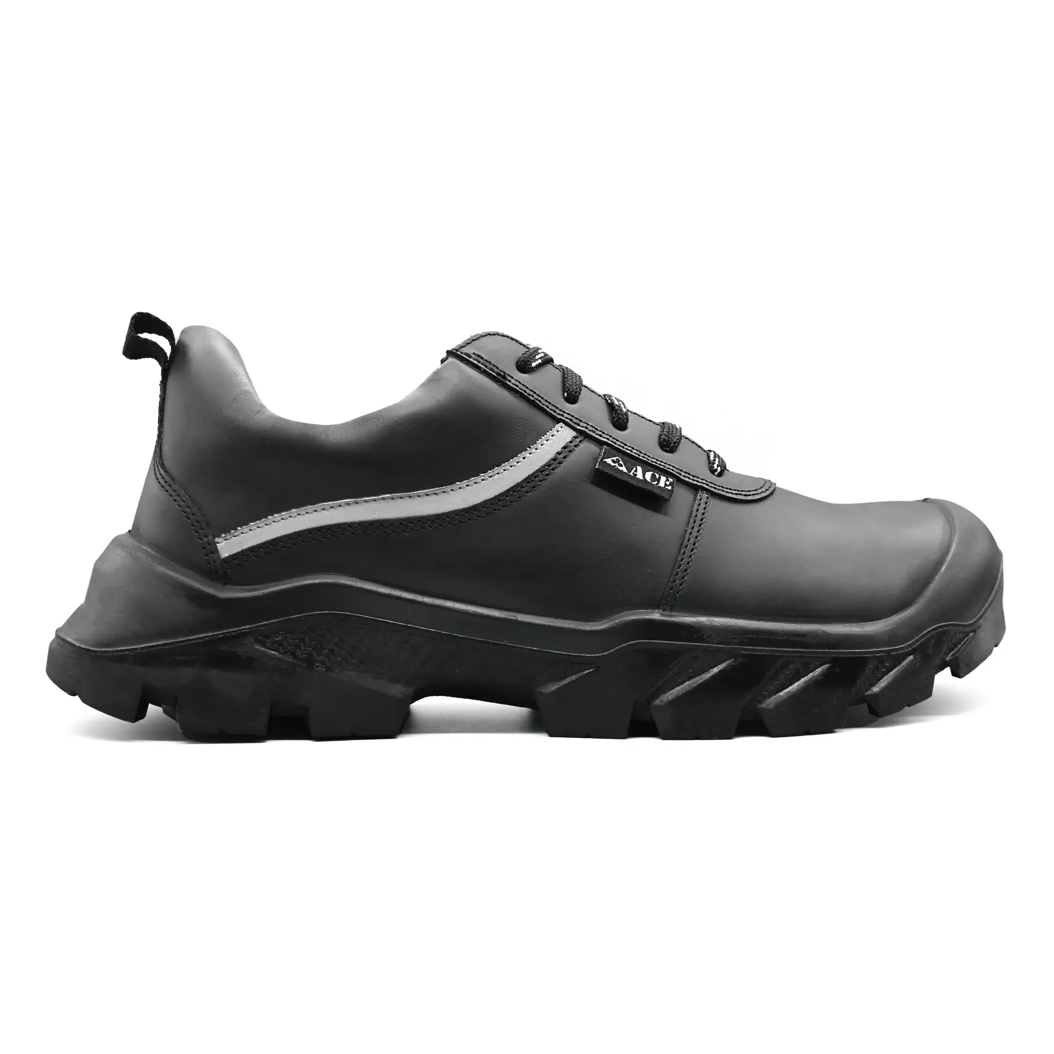 Ace Alpha Safety Shoes - Black