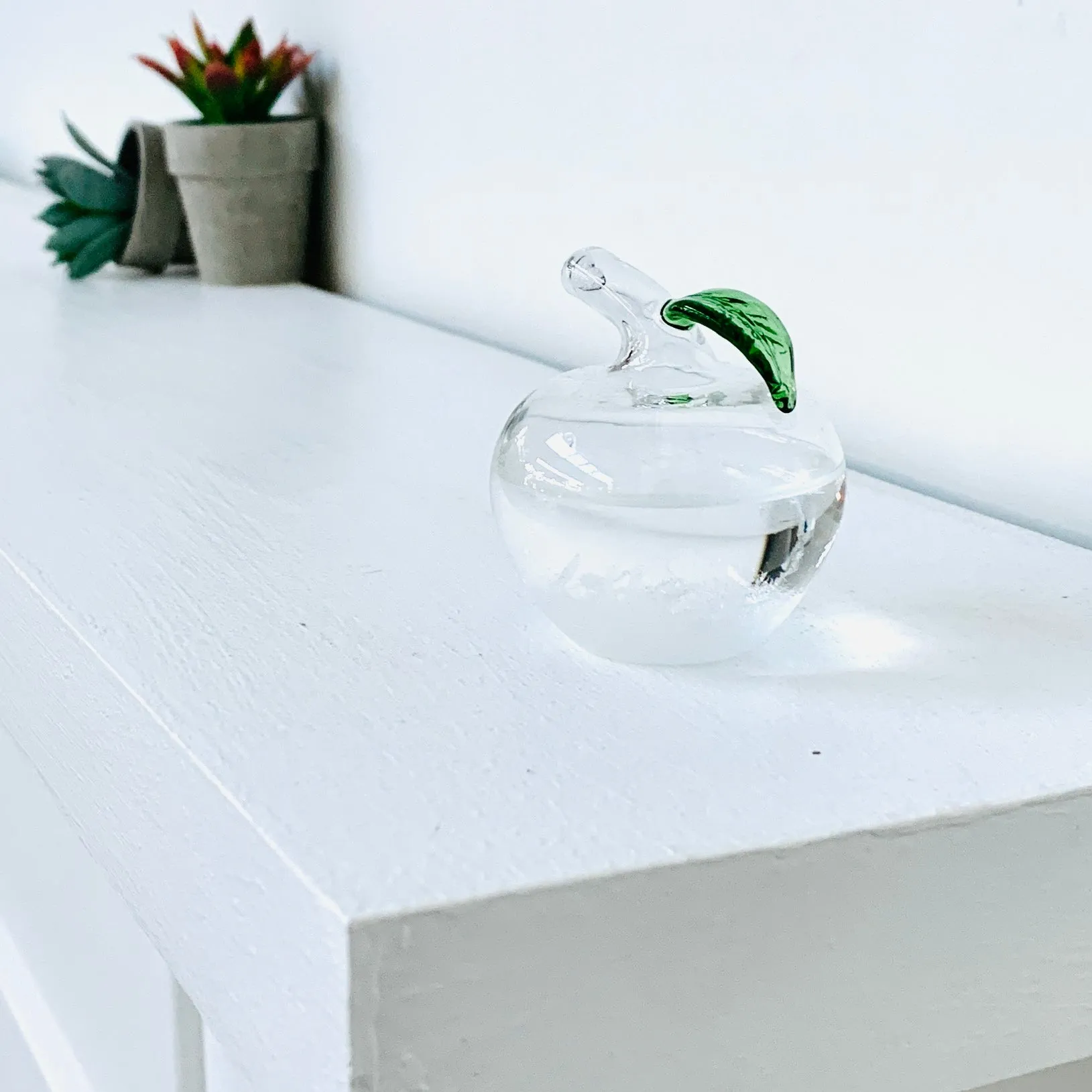 Apple Storm Glass