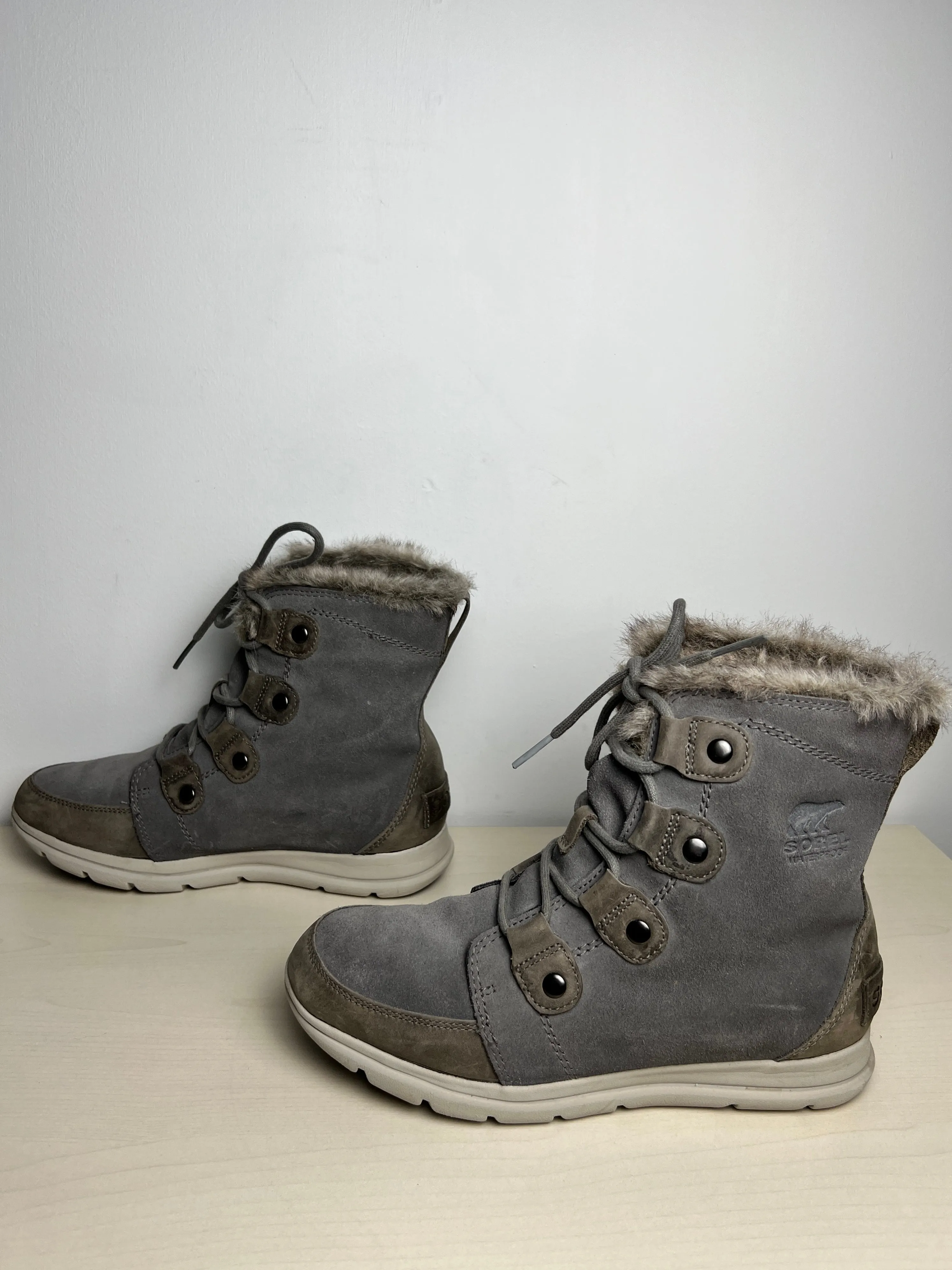 Boots Snow By Sorel In Grey, Size: 8.5