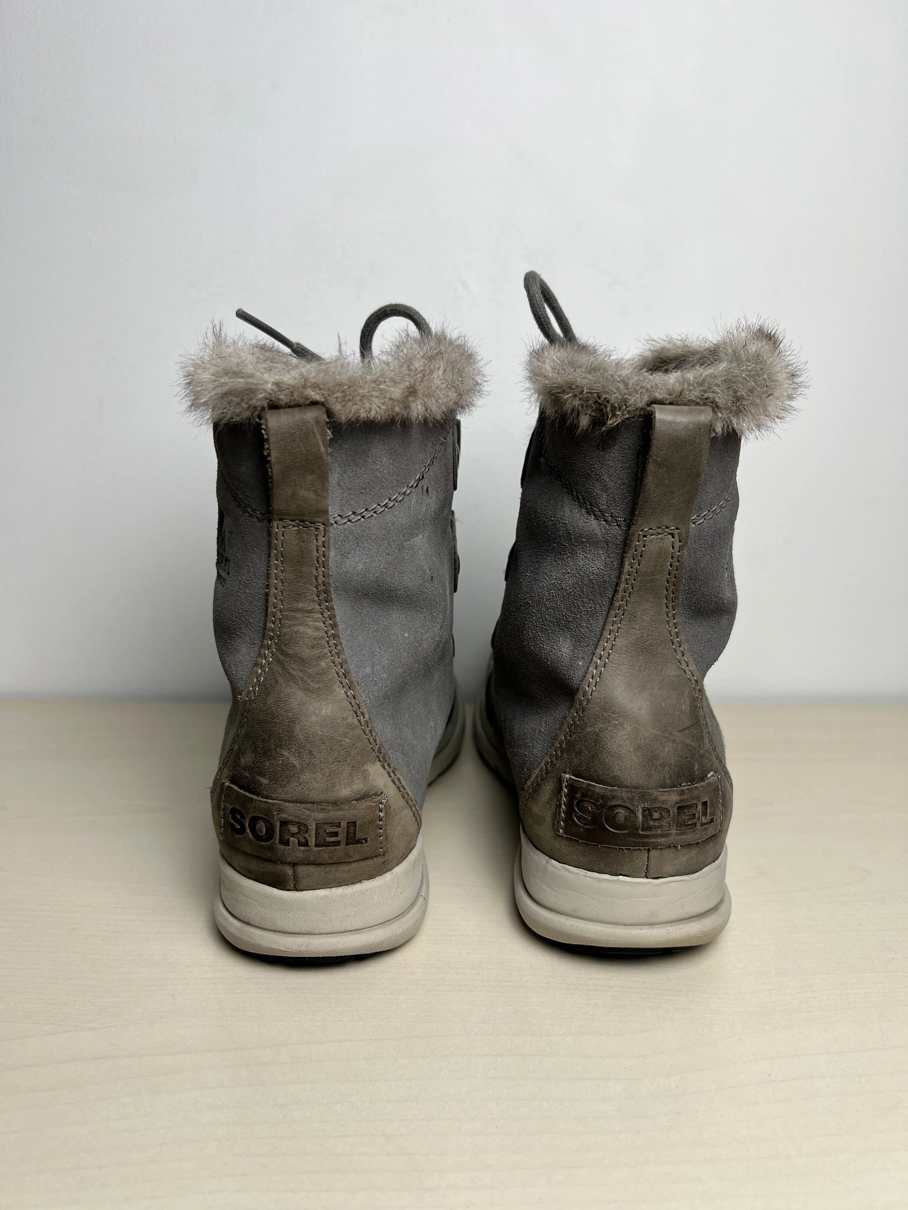 Boots Snow By Sorel In Grey, Size: 8.5