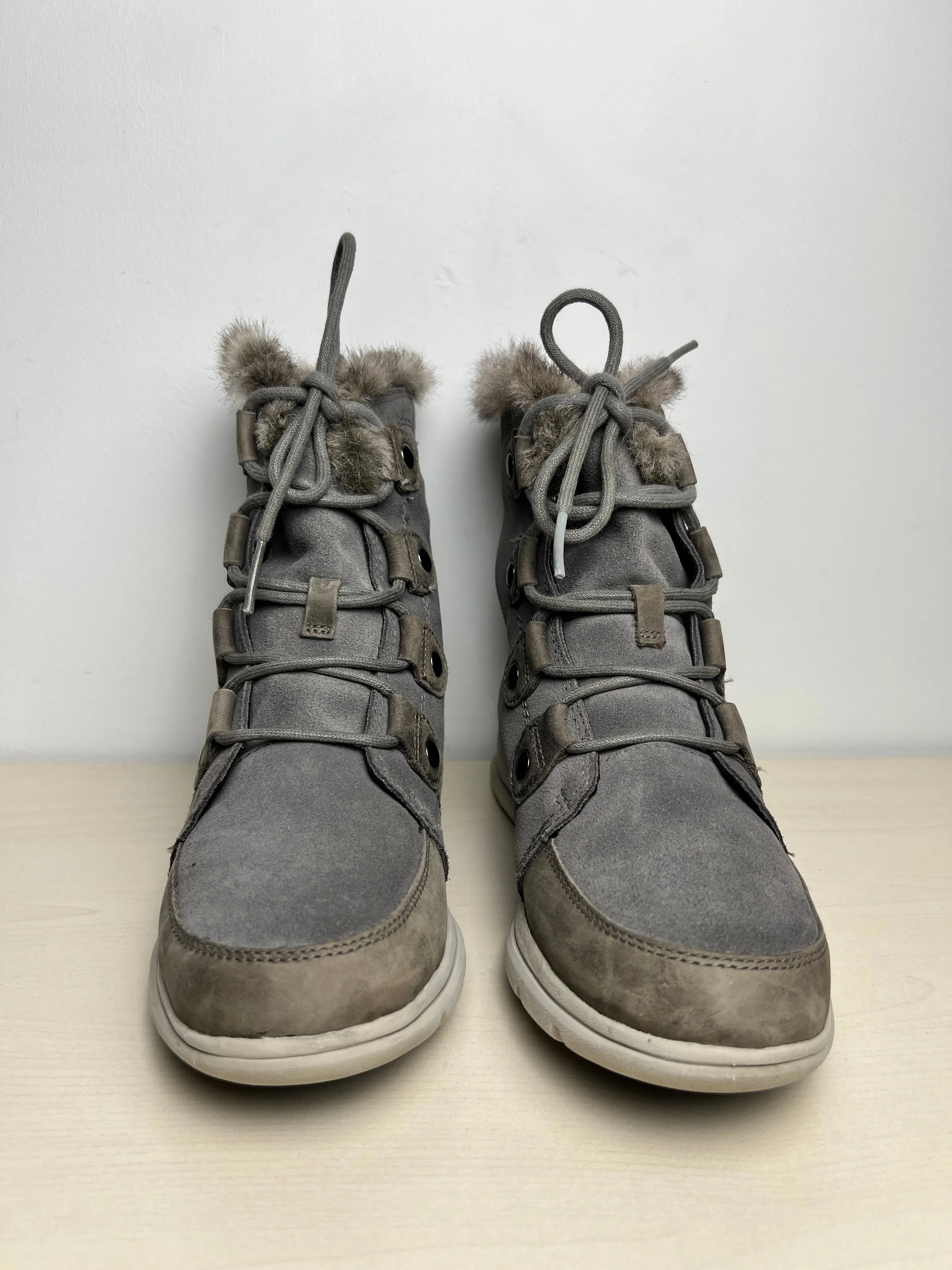 Boots Snow By Sorel In Grey, Size: 8.5