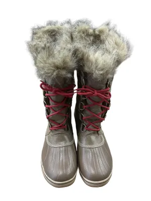 Boots Snow By Sorel In Taupe, Size: 10.5