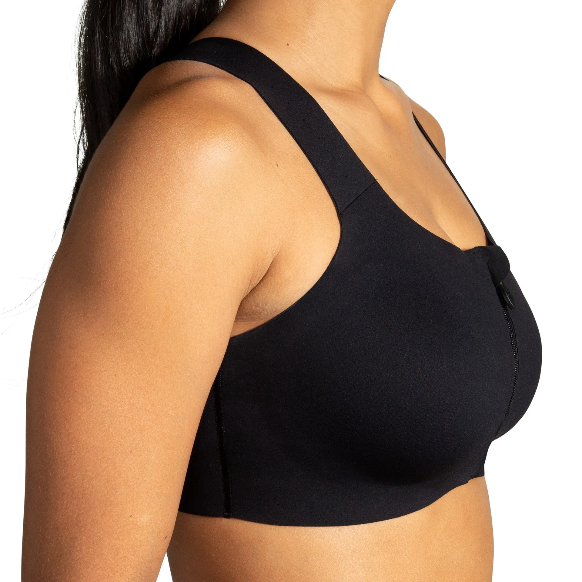 Brooks | Dare Zip Run Bra 2.0 | Women's | Black