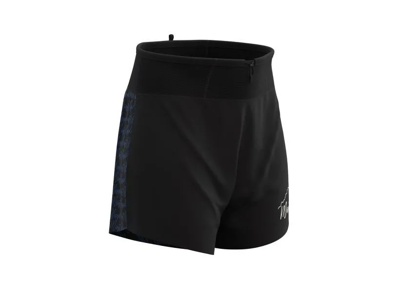 Compessport Men's Trail Racing Short - Mont Blanc 2022 - BLACK