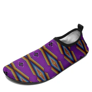 Diamond in the Bluff Purple Sockamoccs