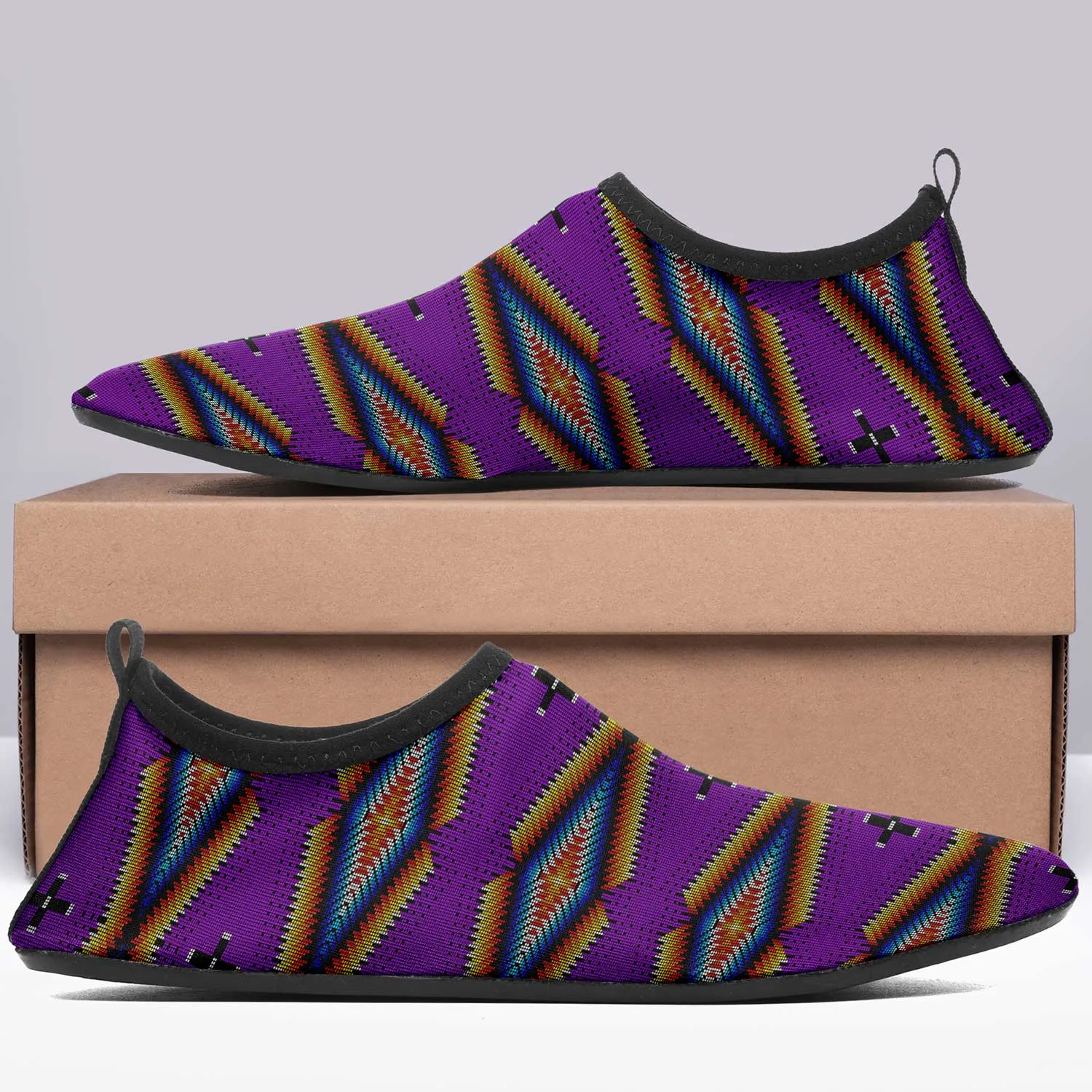 Diamond in the Bluff Purple Sockamoccs