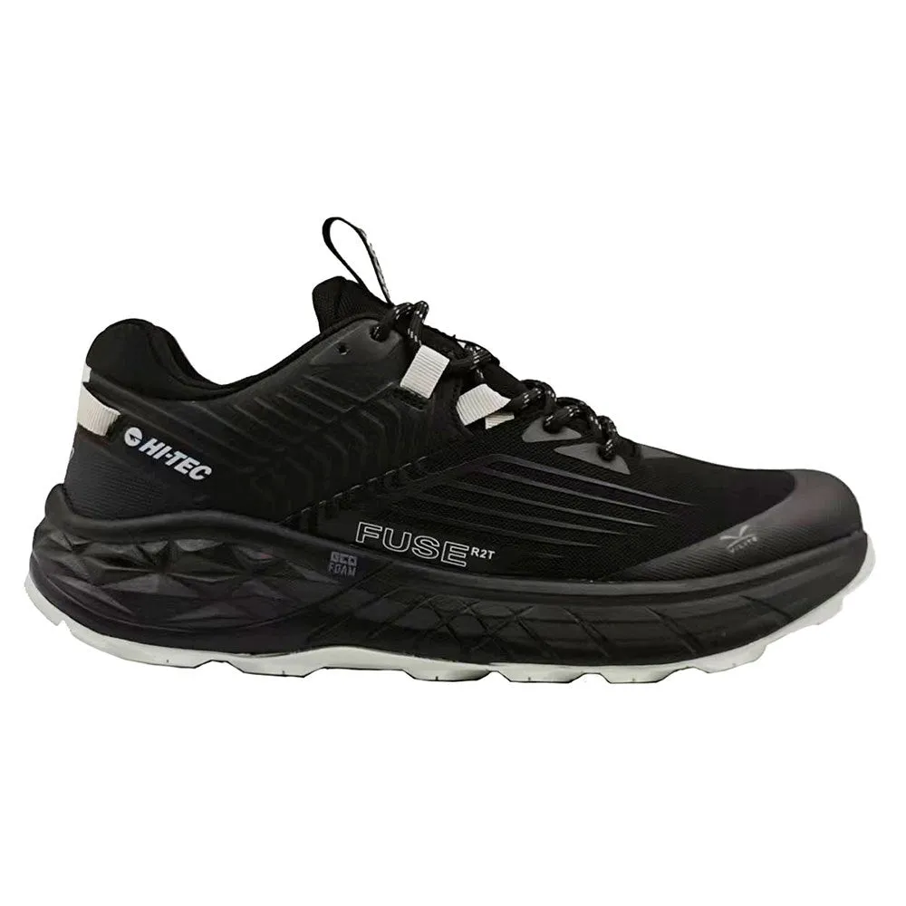 HI TEC Fuse Trail Runner Shoe Trainers - Black - Mens