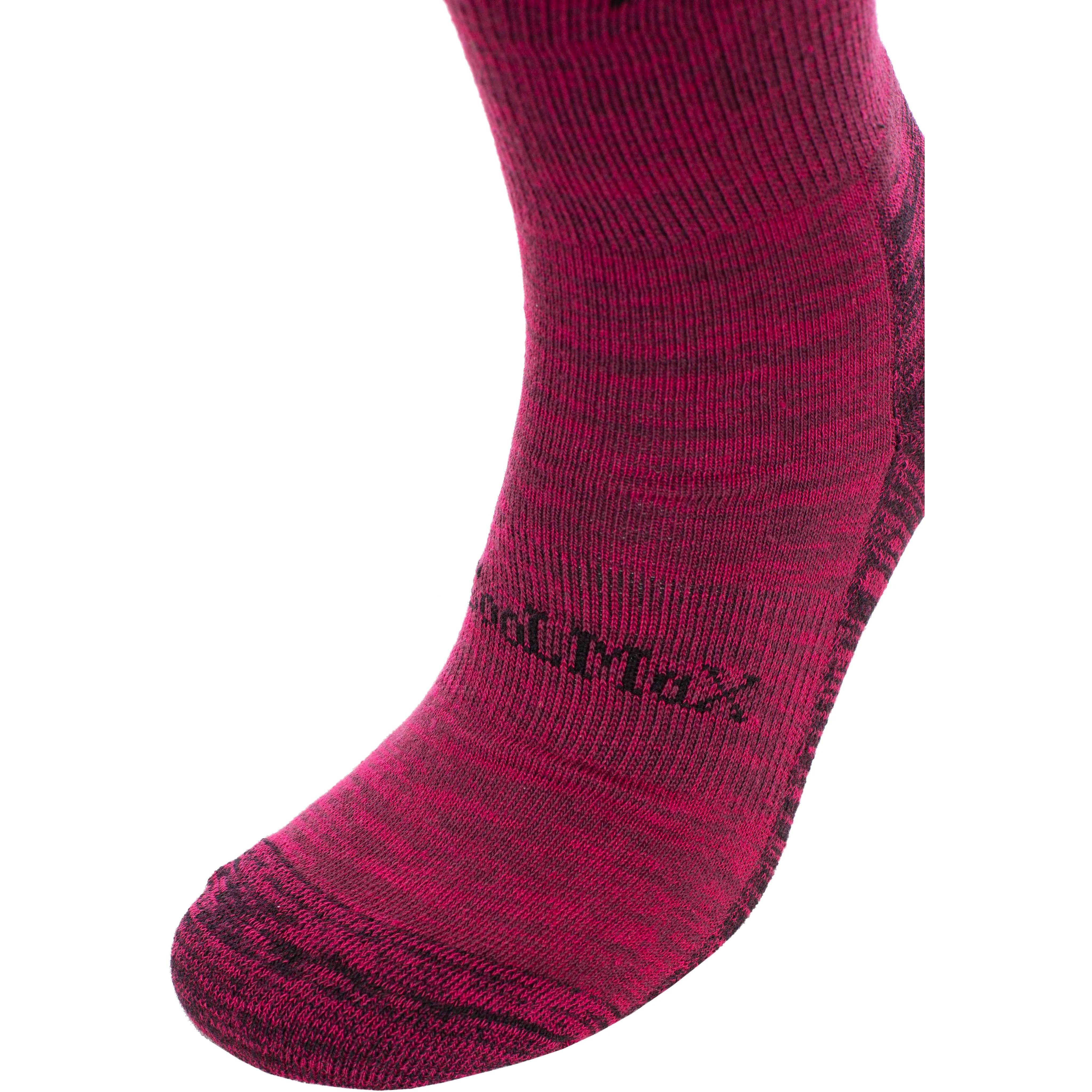 Leader Eco Women's Hiking Socks in Fig Melange