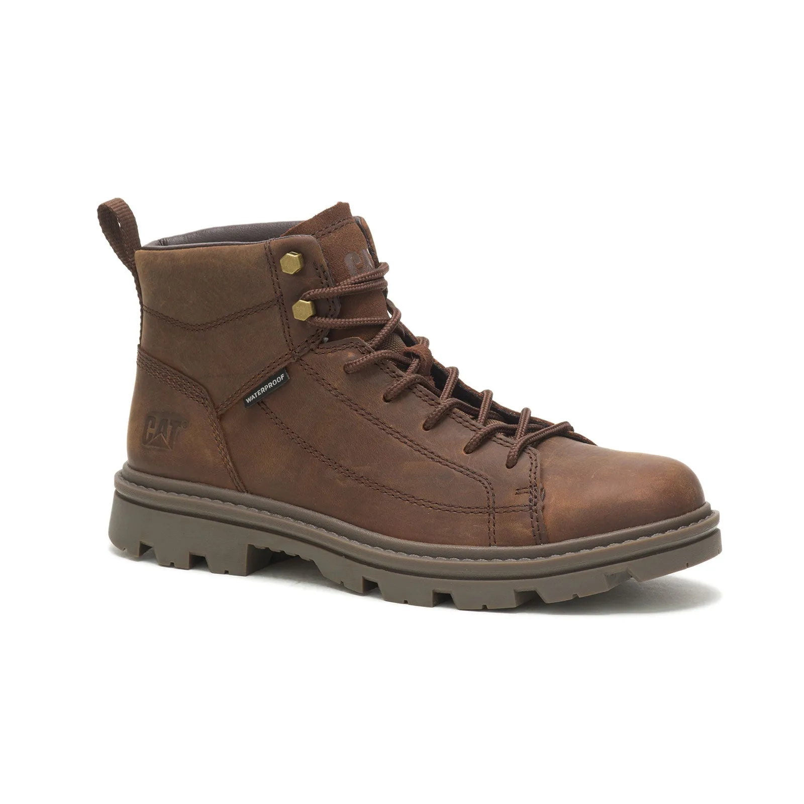 Modulate Soft-Toe Waterproof Work Boot Brown