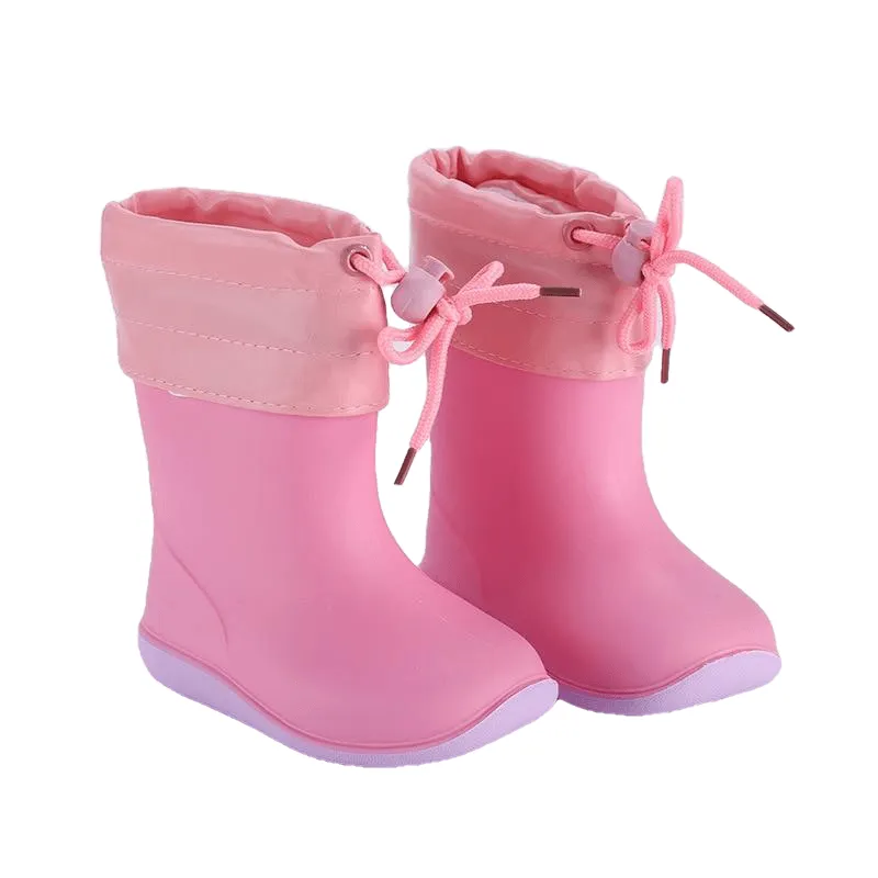 Non-Slip Waterproof Rubber Rain Boots Kids For Boys Girls