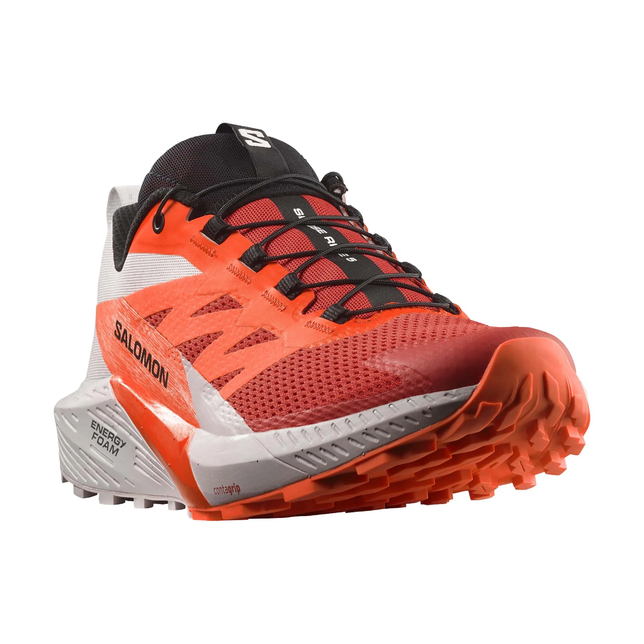 Salomon | Men's Sense Ride 5 Running Shoes - Lunar Rock