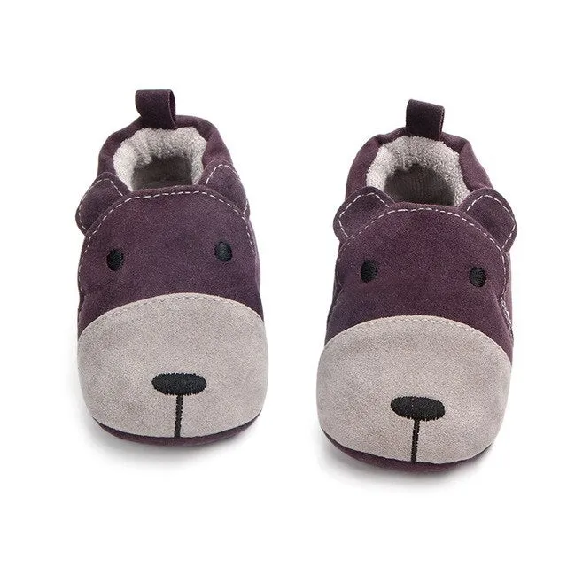 Spring and autumn new non-slip soft bottom baby toddler shoes baby boy girl  baby cotton shoes cartoon can not drop shoes0-12