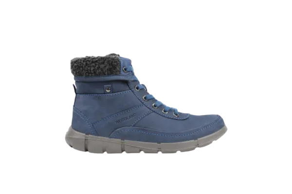 Women's Leather Boots (#3143118_Paris Jeans Blue)