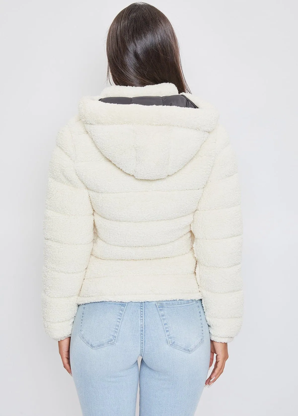 Women's Winter Poodle Fur Reversible Jacket