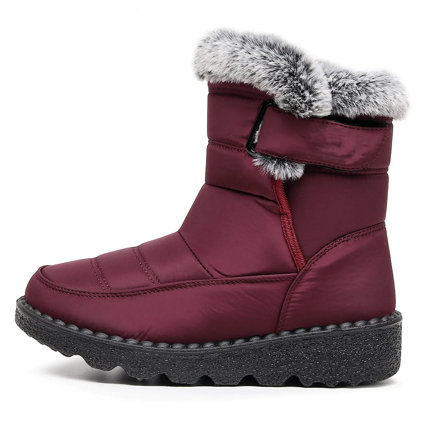 Women's Winter Snow Boots with Warm Lining Comfortable Non-slip Ankle boots Waterproof Outdoor Walking Platform Shoes